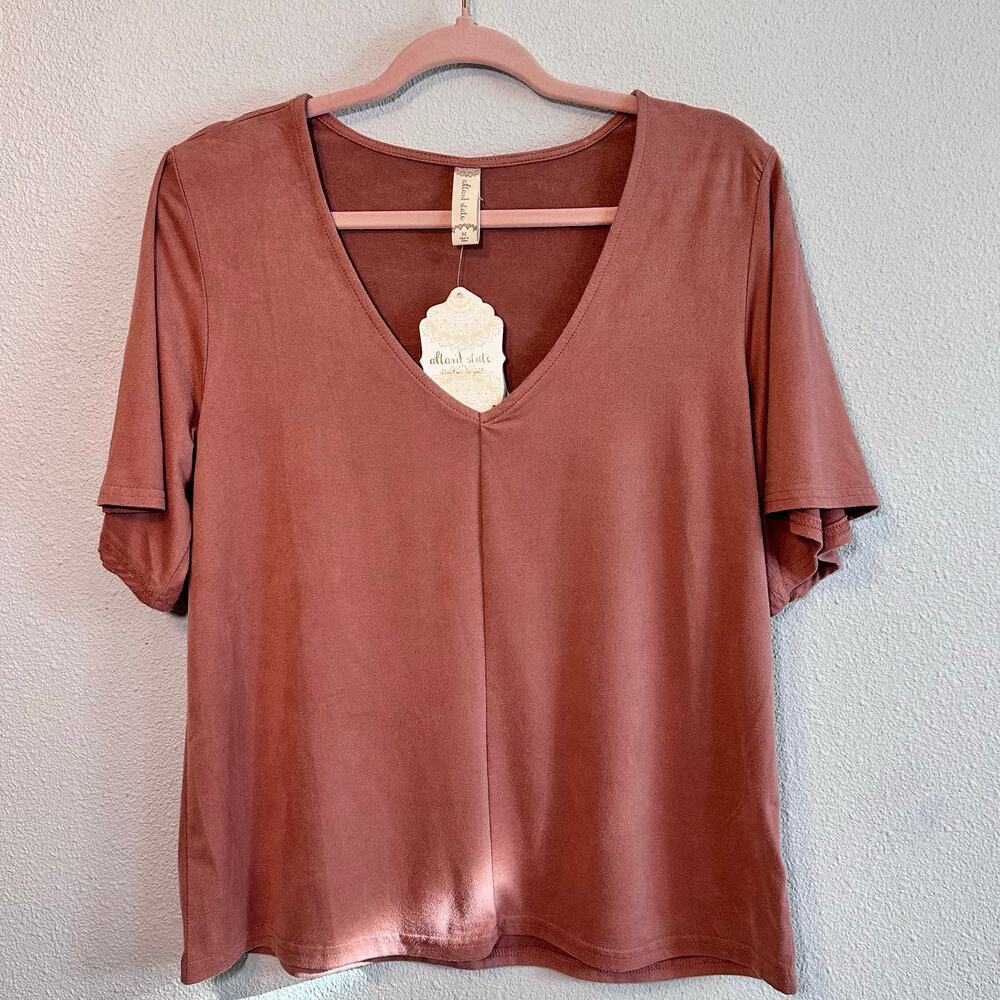 NWT Alter’d State Mauve Top, Size M | Anthropologie